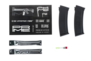 Karabinek ASG Specna Arms SA-PJ03 Prime™ Aster V3 SE ETU z silnikiem bezszczotkowym Czarny